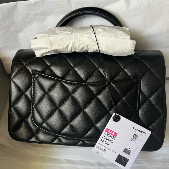 Chanel Rectangular Mini Top Handle Flap - Picture 3 of 5